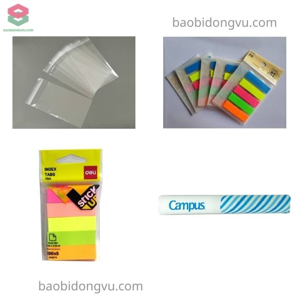 Các dạng bao bì văn phòng phẩm phổ biến