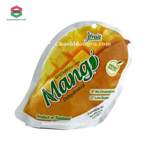 bao bì xoài sấy