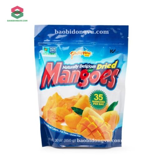 bao bì xoài sấy