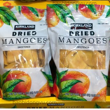 Bao bì xoài sấy cho sản xuất quy mô lớn