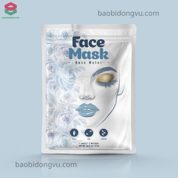 Mẫu túi đựng mặt nạ hàn 3 biên