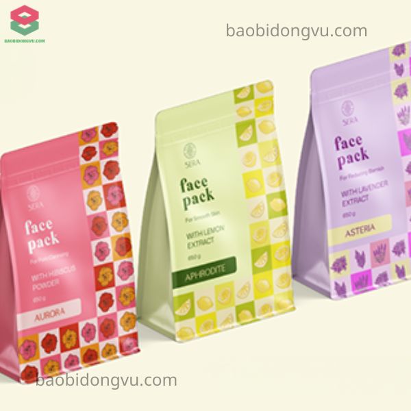 Túi zip đáy bằng 8 cạnh