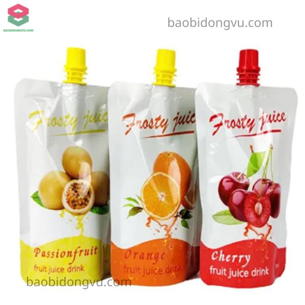 Mẫu bao bì đựng nước ép đẹp 