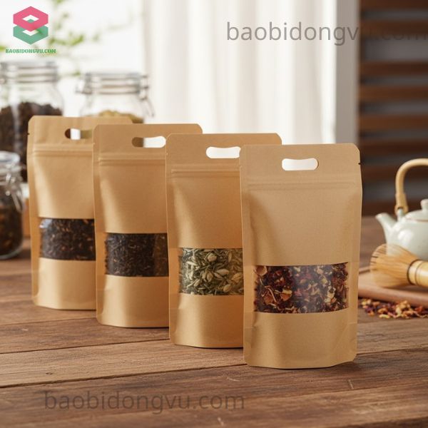 Túi đựng trà đục lỗ hột xoài