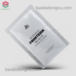Mẫu túi bạc ép 3 biên màng ghép mạ nhôm in ống đồng