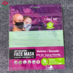 Túi zip 3 biên đựng khẩu trang có cấu trúc opp/cpp in ấn nhiều màu