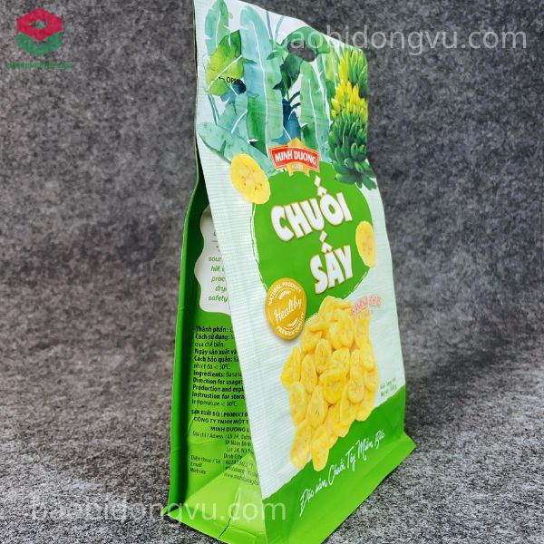 Túi zip đựng bánh đáy đứng