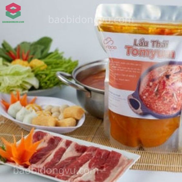 Túi zip đựng lẩu hỗ trợ hiệu quả việc vận chuyển nước lẩu