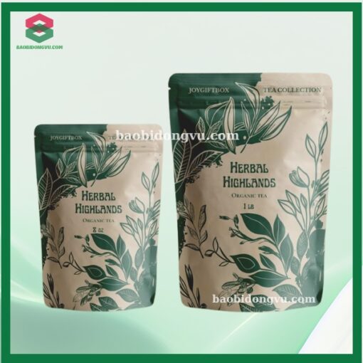 túi zip đựng trà