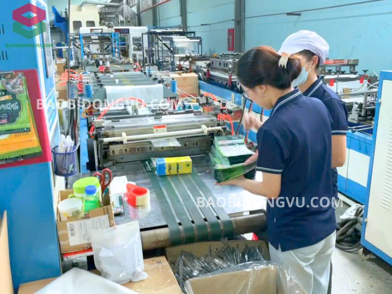 Xưởng bao bì Đông Vũ