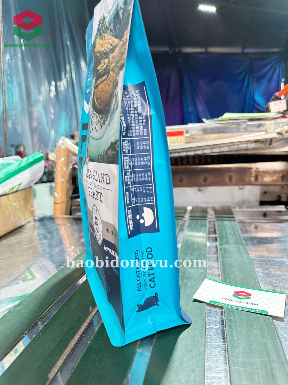 túi zip 8 cạnh đựng thực phẩm có cấu trúc màng nhôm AL giúp tối ưu thời gian bảo quản thực phẩm lâu nhất