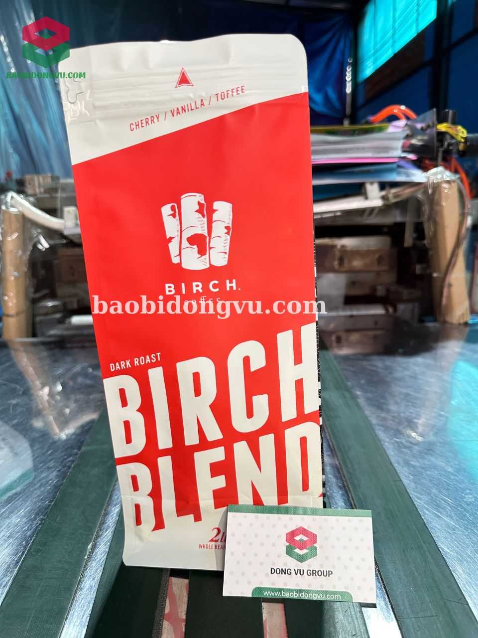Bao Bì Đông Vũ sản xuất bao bì cà phê xuất khẩu
