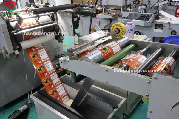 Quá trình in không trục tại Đông Vũ