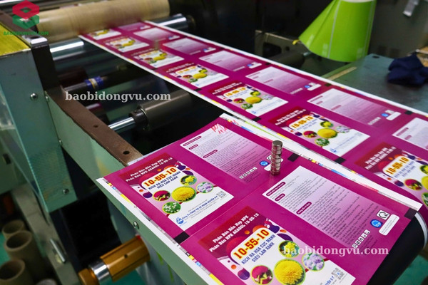 Màng in được in trực tiếp không cần trục in