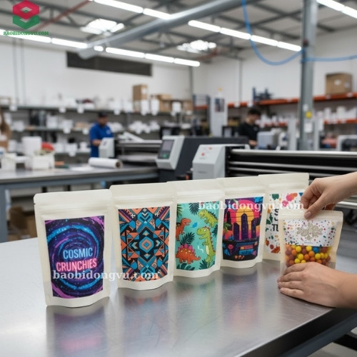 In không trục có thể thay đổi mẫu mã linh hoạt