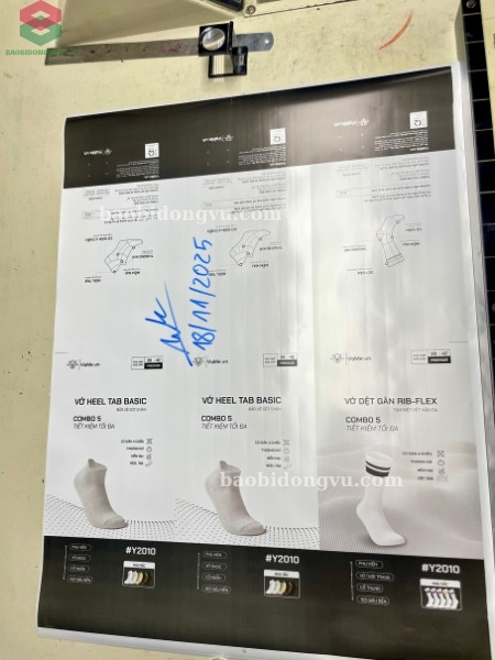 Lớp in được in ấn sắc nét