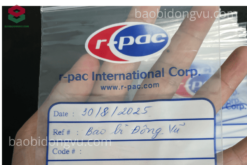 Túi zip đựng thuốc tây trong suốt dẻo dai