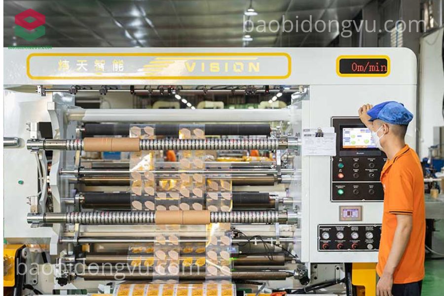 Phương pháp in trục ống đồng tại Bao Bì Đông Vũ