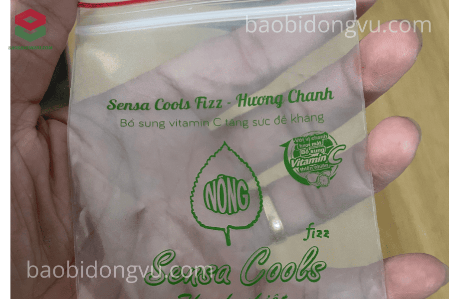 Mực in túi zip đựng thuốc chuyên dụng đảm bảo an toàn