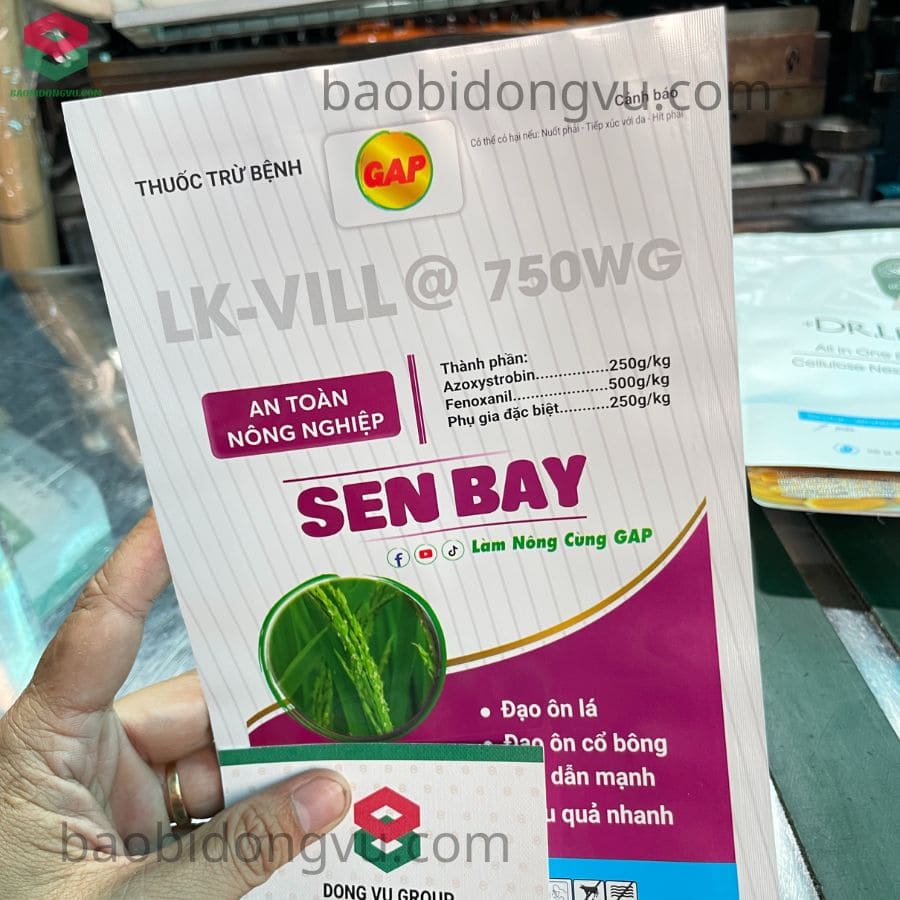 Đáp ứng đầy đủ tiêu chuẩn bao bì thuốc thực vật