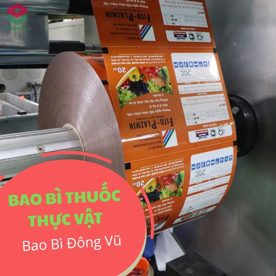 Sản xuất bao bì thực vật tại Đông Vũ