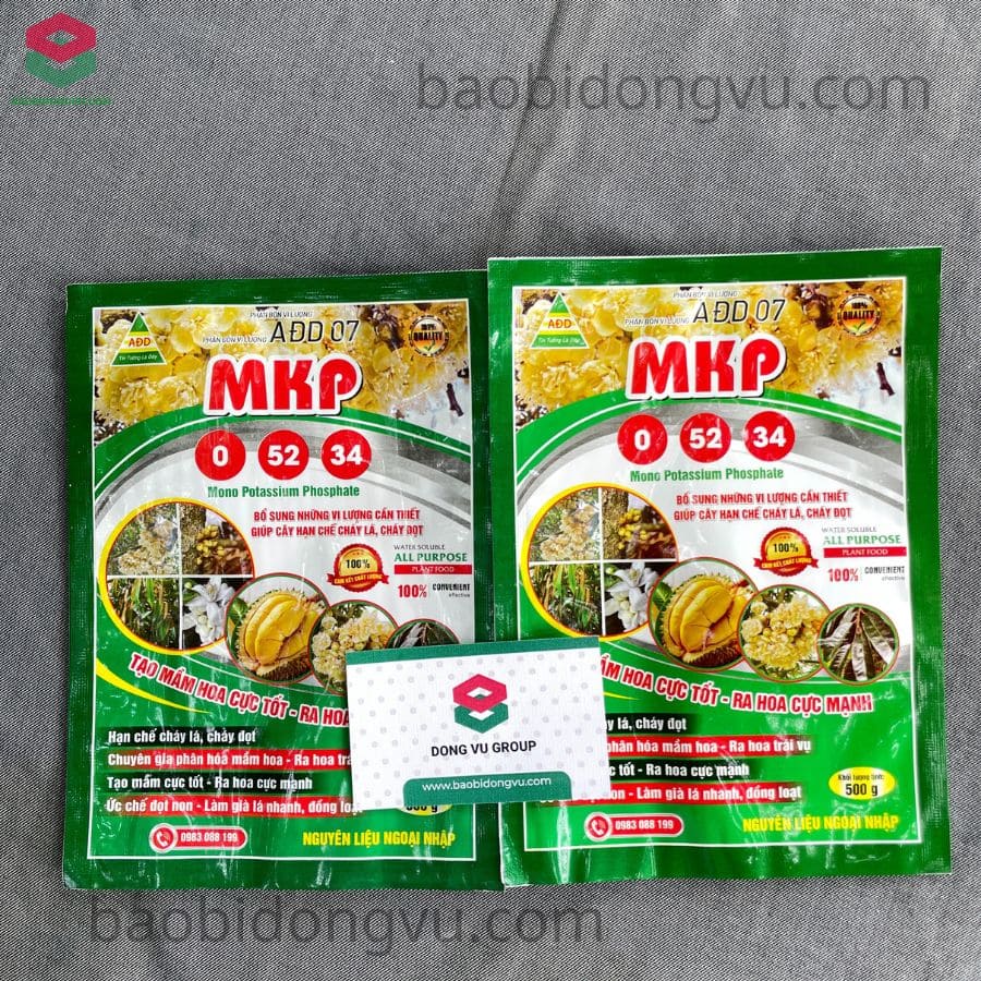 Bao bì thực vật cho thuốc bảo vệ thực vật dạng rắn