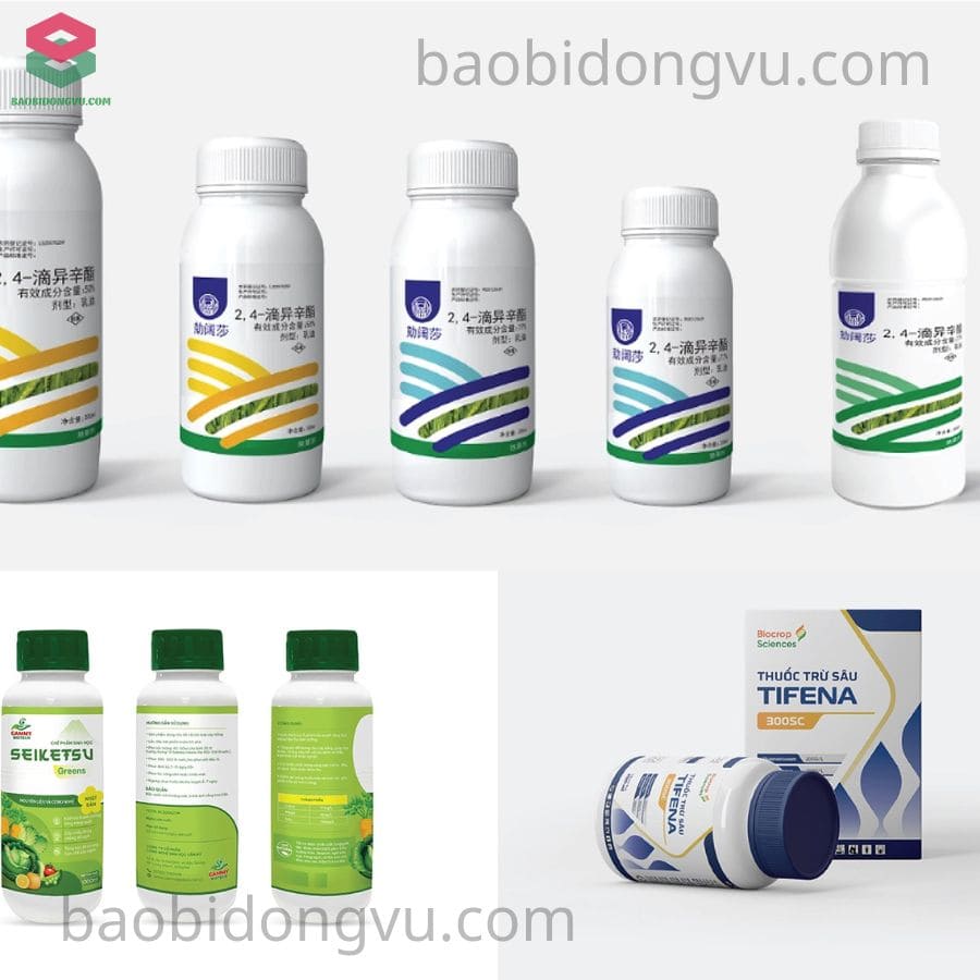 Bao bì thực vật cho thuốc bảo vệ thực vật dạng lỏng