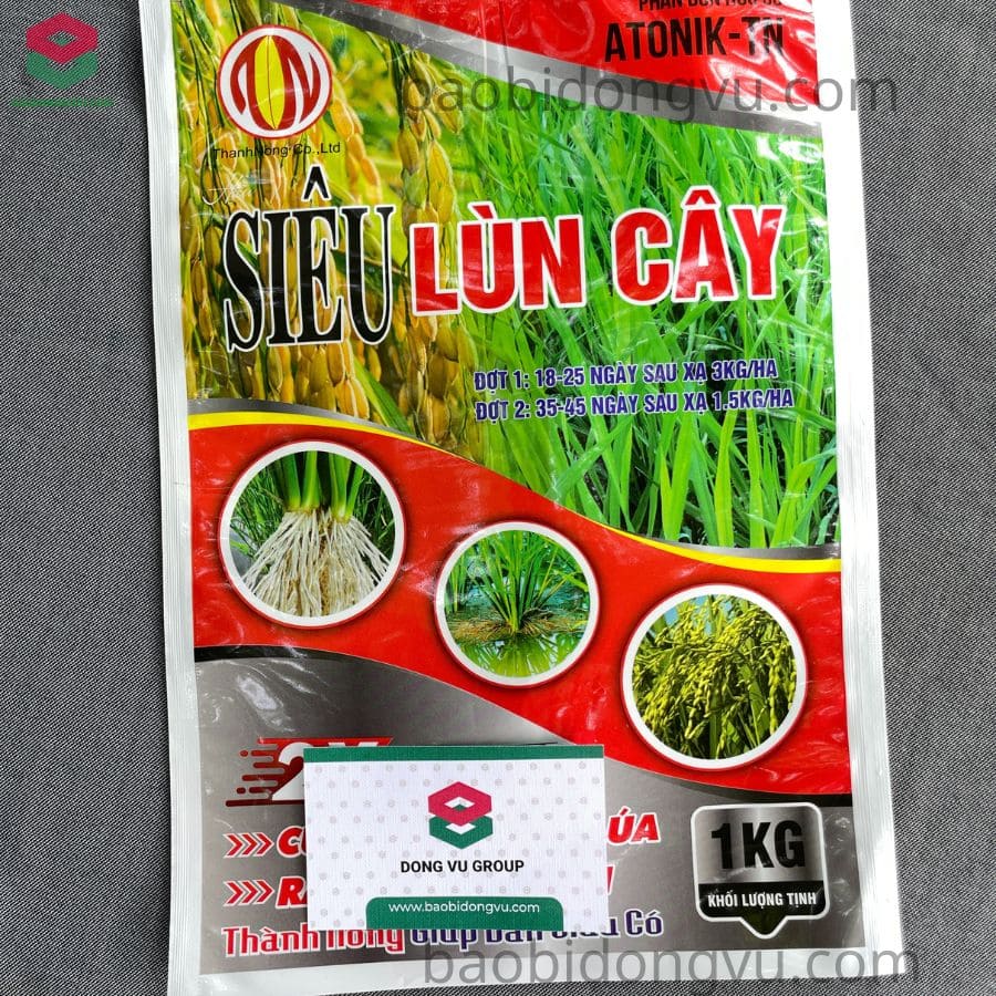 Bao bì thuốc thực vật dạng túi zip