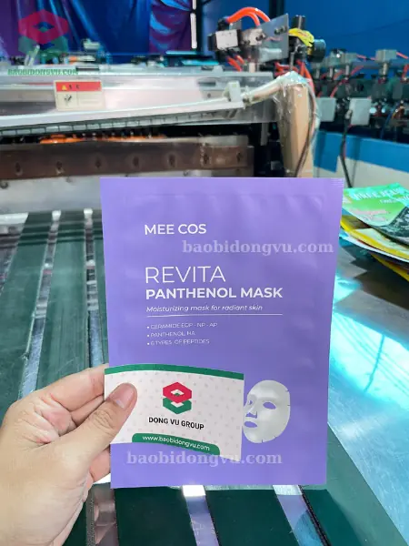 bao bì mặt in ống đồng và in phủ mờ đẹp mắt