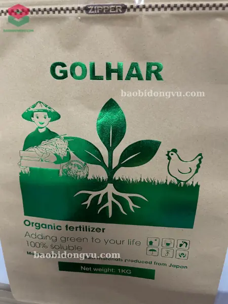 túi giấy đựng chất dinh dưỡng cho đất trồng