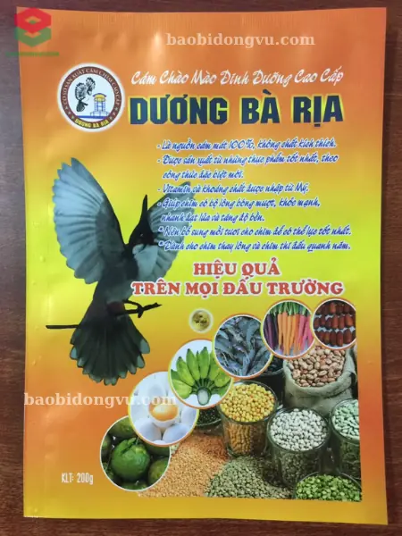 túi 3 biên đựng thức ăn cho chim cảnh