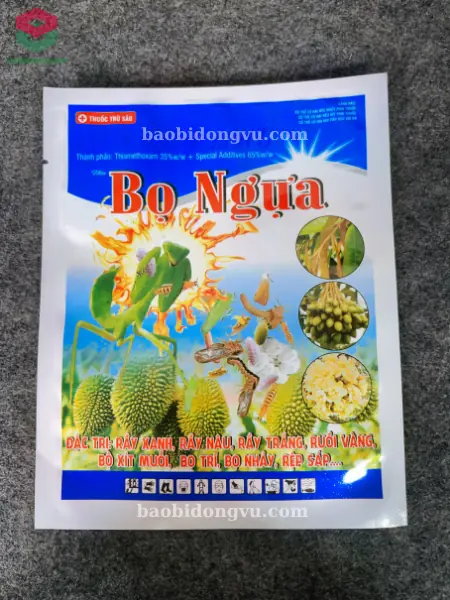 túi 3 biên đựng thuốc trừ sâu và côn trùng