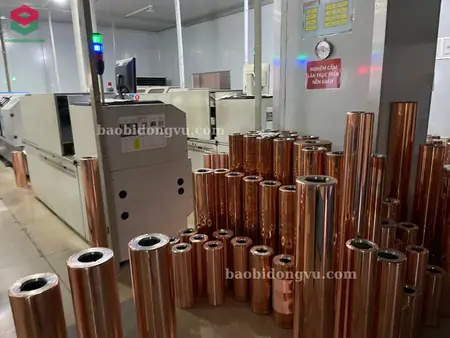Bề mặt trục in ống đồng mạ đồng nhẵn mịn chờ khắc laser quang nhiệt