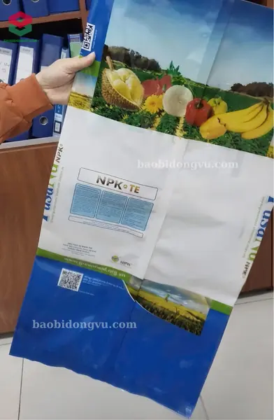 Mẫu túi màng ghép đựng nông sản khổ lớn