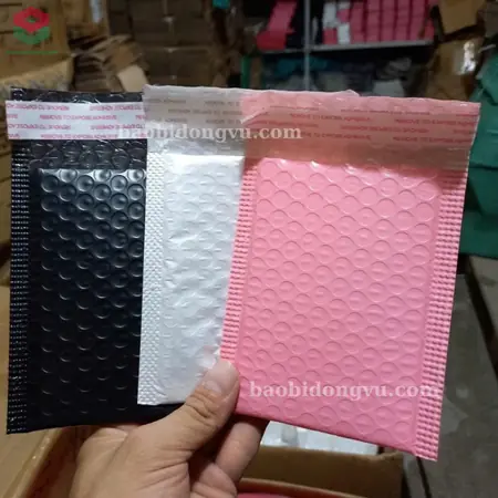 túi niêm phong gói hàng chống sốc nhiều màu sắc