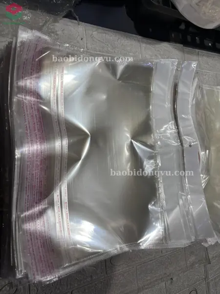 túi opp băng keo trong suốt