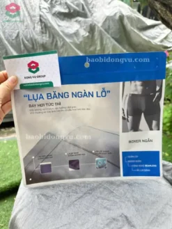 túi zip 3 biên in không trục đựng quần áo