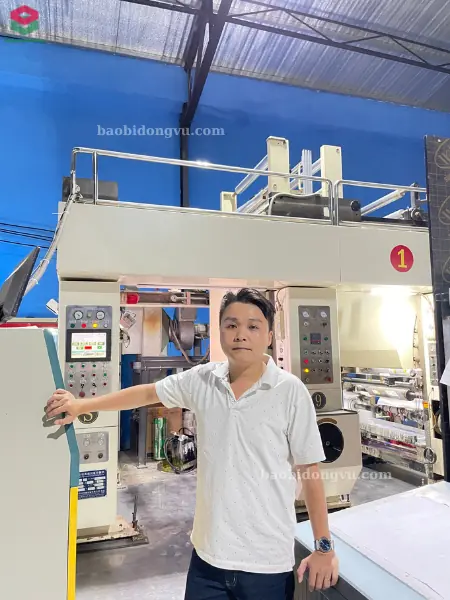 Xưởng in bao bì màng ghép vận hành theo file kỹ thuật số đã chuẩn hóa